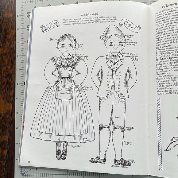 A Folk Art Journey /Bobbie Peterson, V1, c1986 (Norway, Germany, Sweden, Swiss) - Picture 10 of 12